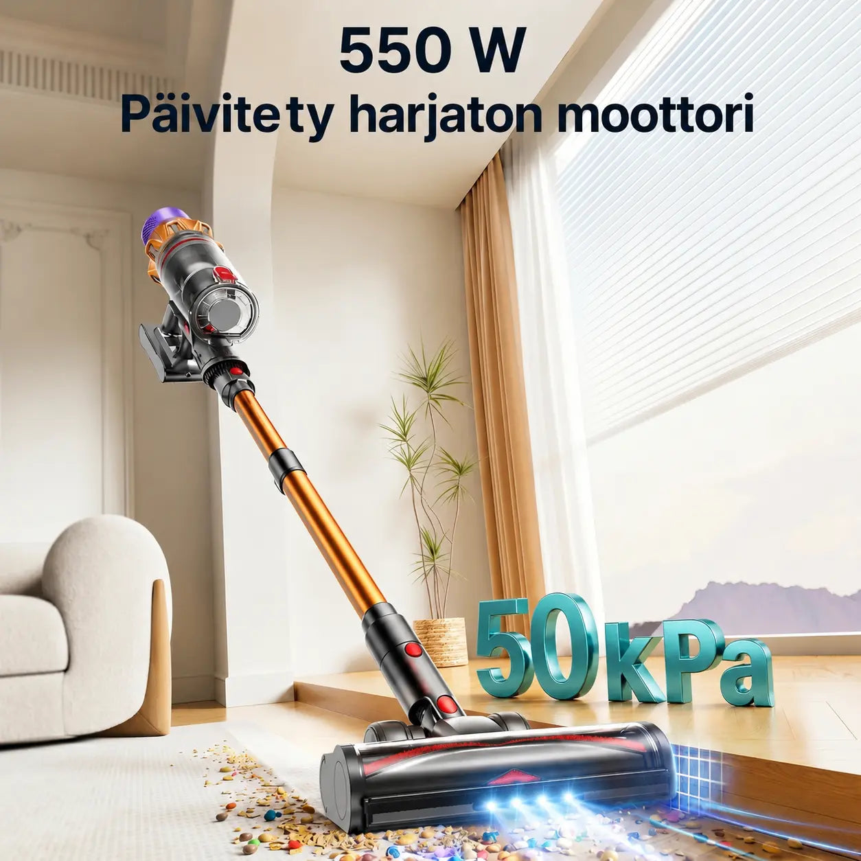 Veyro V20 – tehokas johdoton pölynimuri