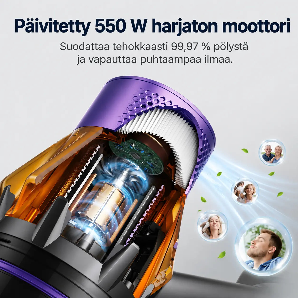 Veyro V20 – tehokas johdoton pölynimuri