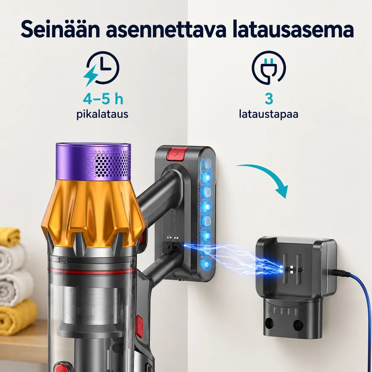 Veyro V20 – tehokas johdoton pölynimuri