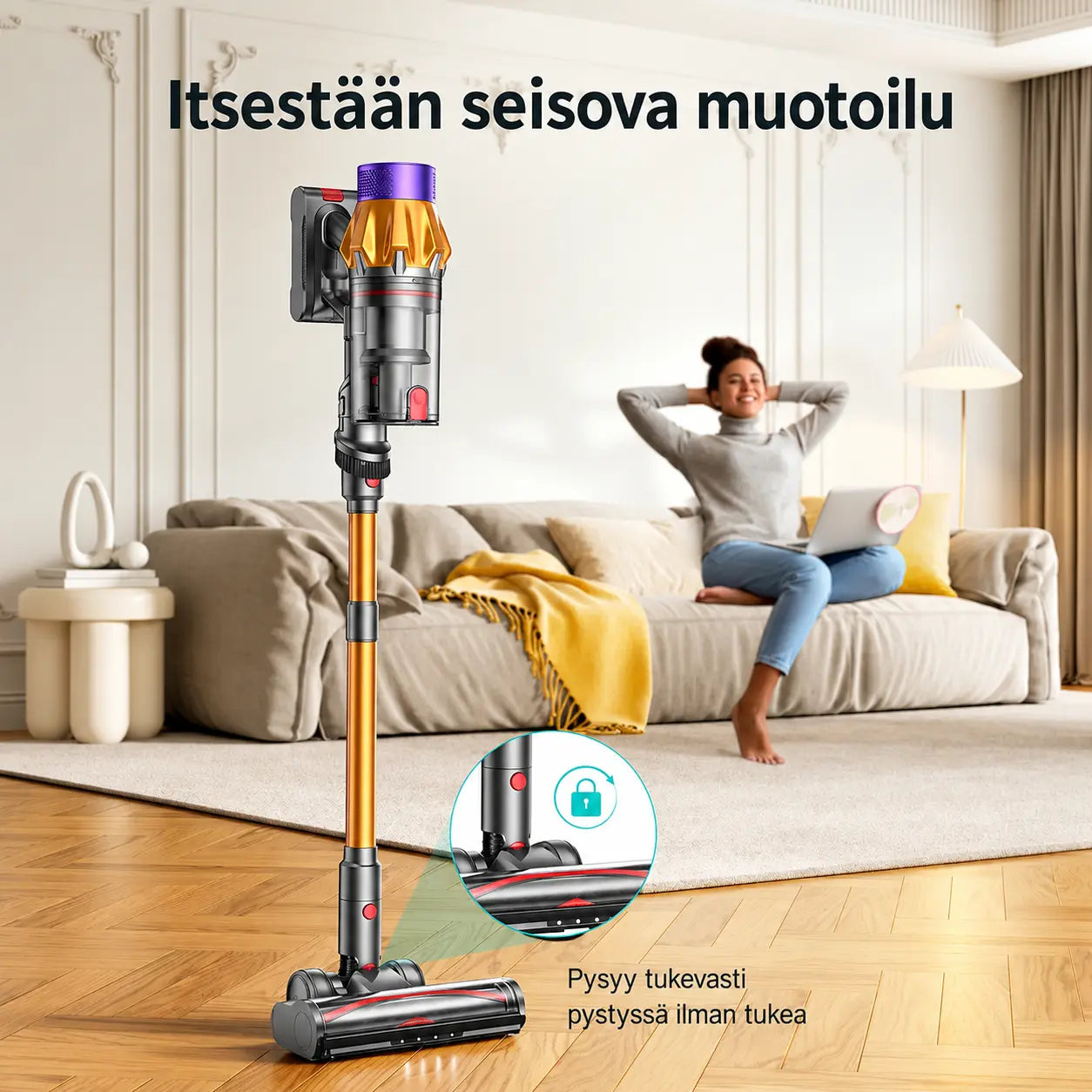 Veyro V20 – tehokas johdoton pölynimuri